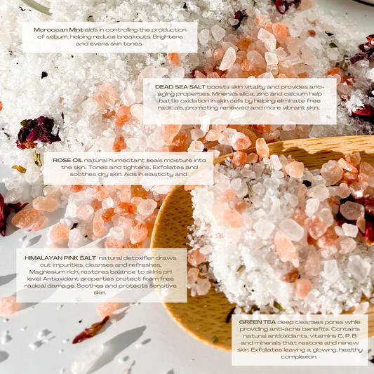 Moroccan Mint Rose Dead Sea Bath Soak