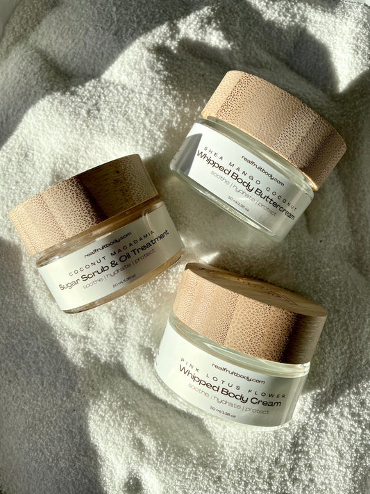 Real Fruit Skin Trio Bath Set