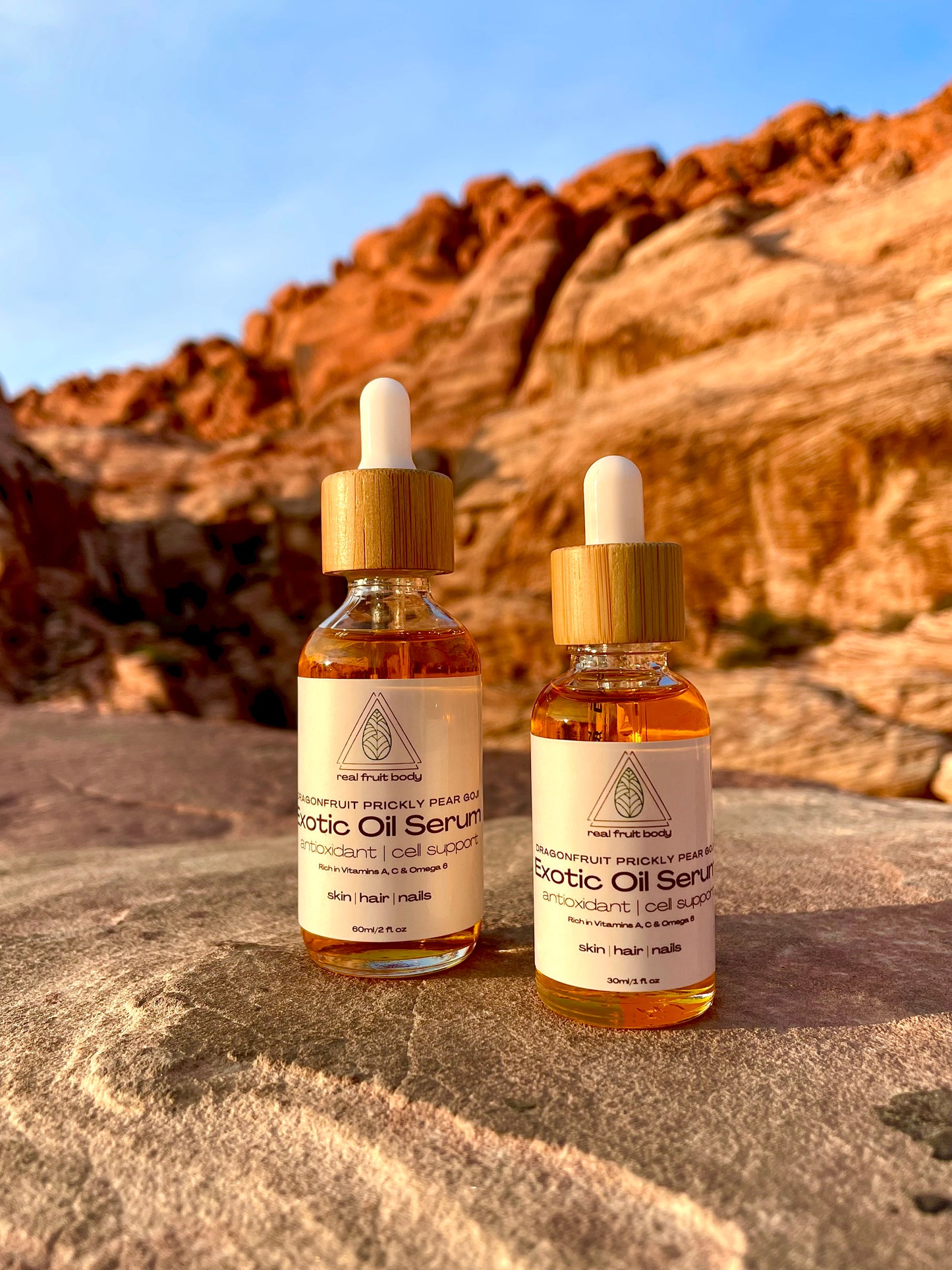Dragon Fruit Prickly Pear Goji Exotic Oil Serum