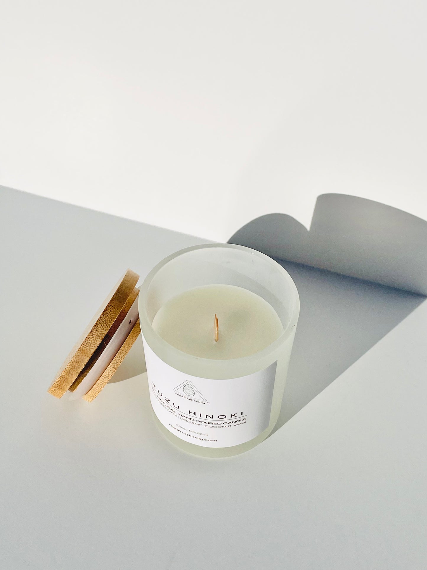Real Fruit Body Organic Spa Candle 6.5 oz