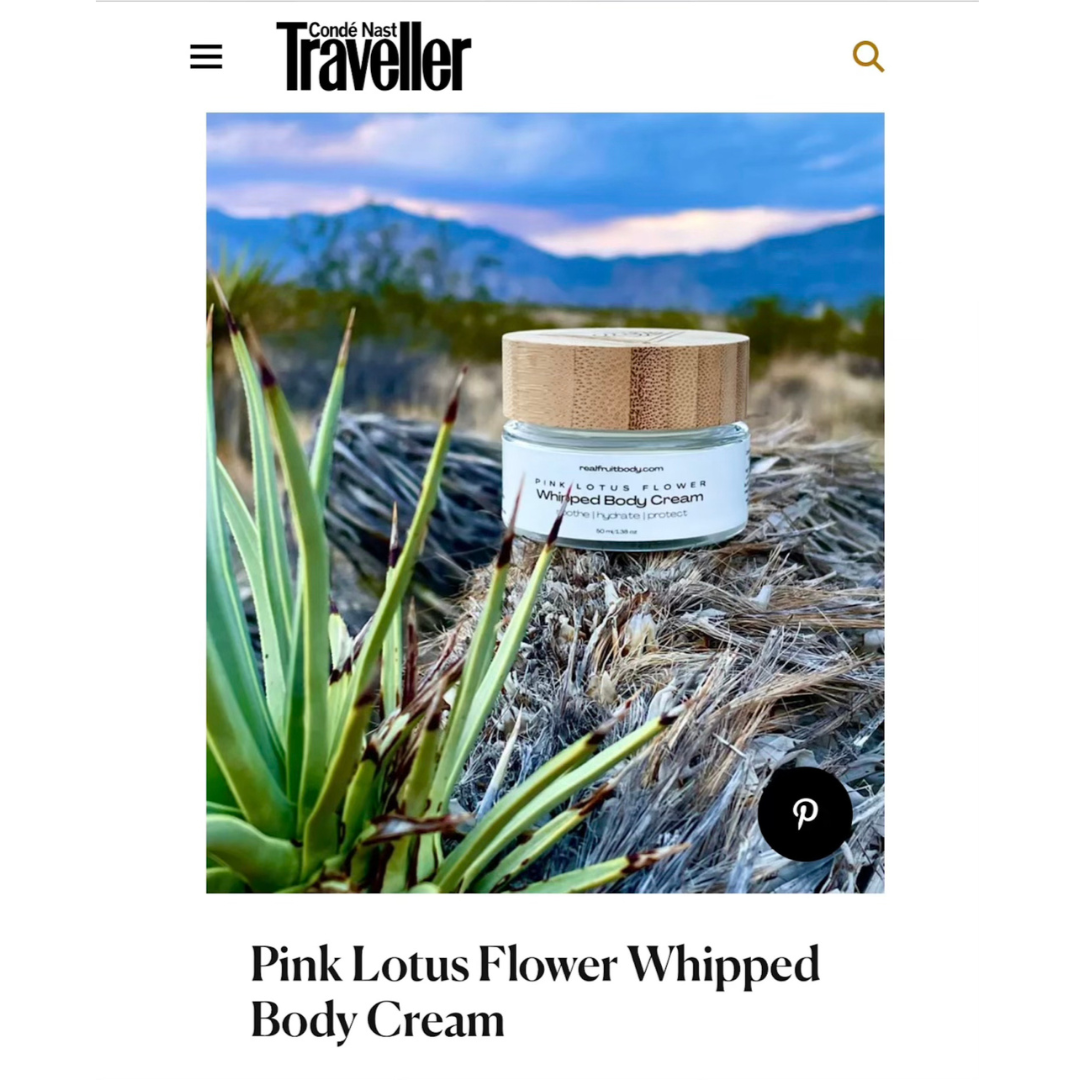 Pink Lotus Flower Whipped Body Cream